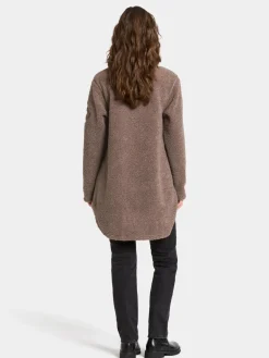 Didriksons naisten fleece, UMI WNS FZ 3 Ruskeanharmaa