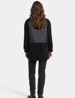 Didriksons naisten takki, HAZEL WNS JKT PU Musta