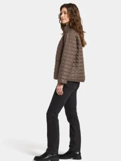 Didriksons naisten takki, ALBA WNS JKT Tummanruskea