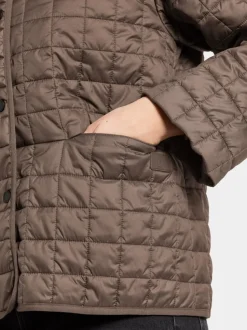 Didriksons naisten takki, ALBA WNS JKT Tummanruskea