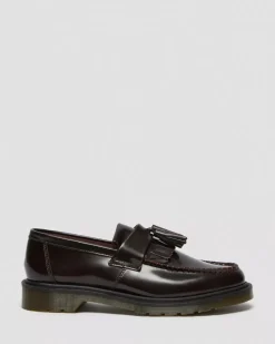 Dr. Martens loaferit Adrian Tassel Loafer Cherry Red Arcadia, viininpunainen