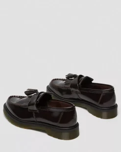 Dr. Martens loaferit Adrian Tassel Loafer Cherry Red Arcadia, viininpunainen