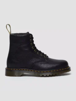 Dr. Martens Miesten Kengät, 1460 WARM LINED GRIZZLY -maiharit Musta