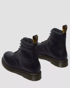 Dr. Martens Miesten Kengät, 1460 WARM LINED GRIZZLY -maiharit Musta