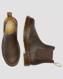 Dr. Martens miesten kengät 2976 YS Chelsea Boot, keskiruskea