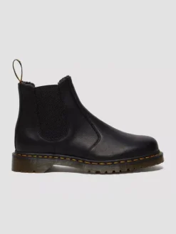 Dr. Martens miesten kengät, 2976 Warm Lined Grizzly Leather Chelsea nilkkurit, Musta
