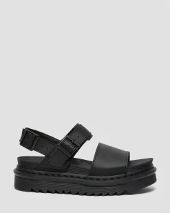 Dr. Martens Nahkahihnasandaalit VOSS SANDAL Musta