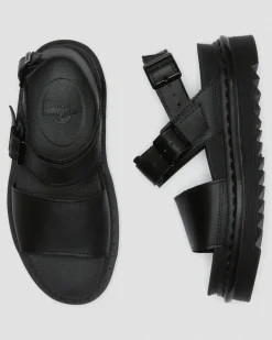 Dr. Martens Nahkahihnasandaalit VOSS SANDAL Musta