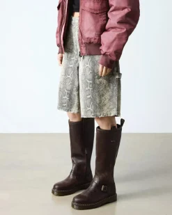 Dr. Martens naisten saappaat, Anistone BKR High Leg Boot Tummanruskea