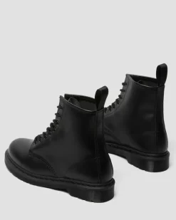Dr. Martens unisex kengät, 1460 MONO 8 EYE BOOT Musta