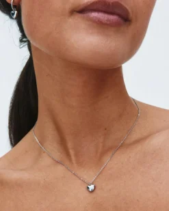 Edblad kaulakoru Barley Necklace Steel, Hopeanharmaa