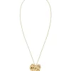Edblad kaulakoru Gerana Necklace L, Gold pleated