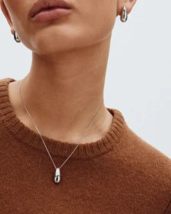 Edblad kaulakoru, HARMONY NECKLACE STEEL Hopeanharmaa