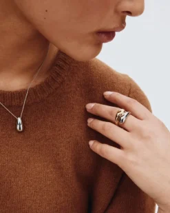 Edblad kaulakoru, HARMONY NECKLACE STEEL Hopeanharmaa