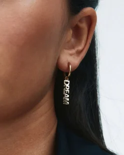 Edblad korvakorut, DREAM HOOPS GOLD Kullankeltainen