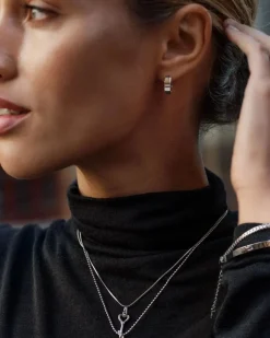 Edblad korvakorut Fave Hoops Steel, Stainless steel