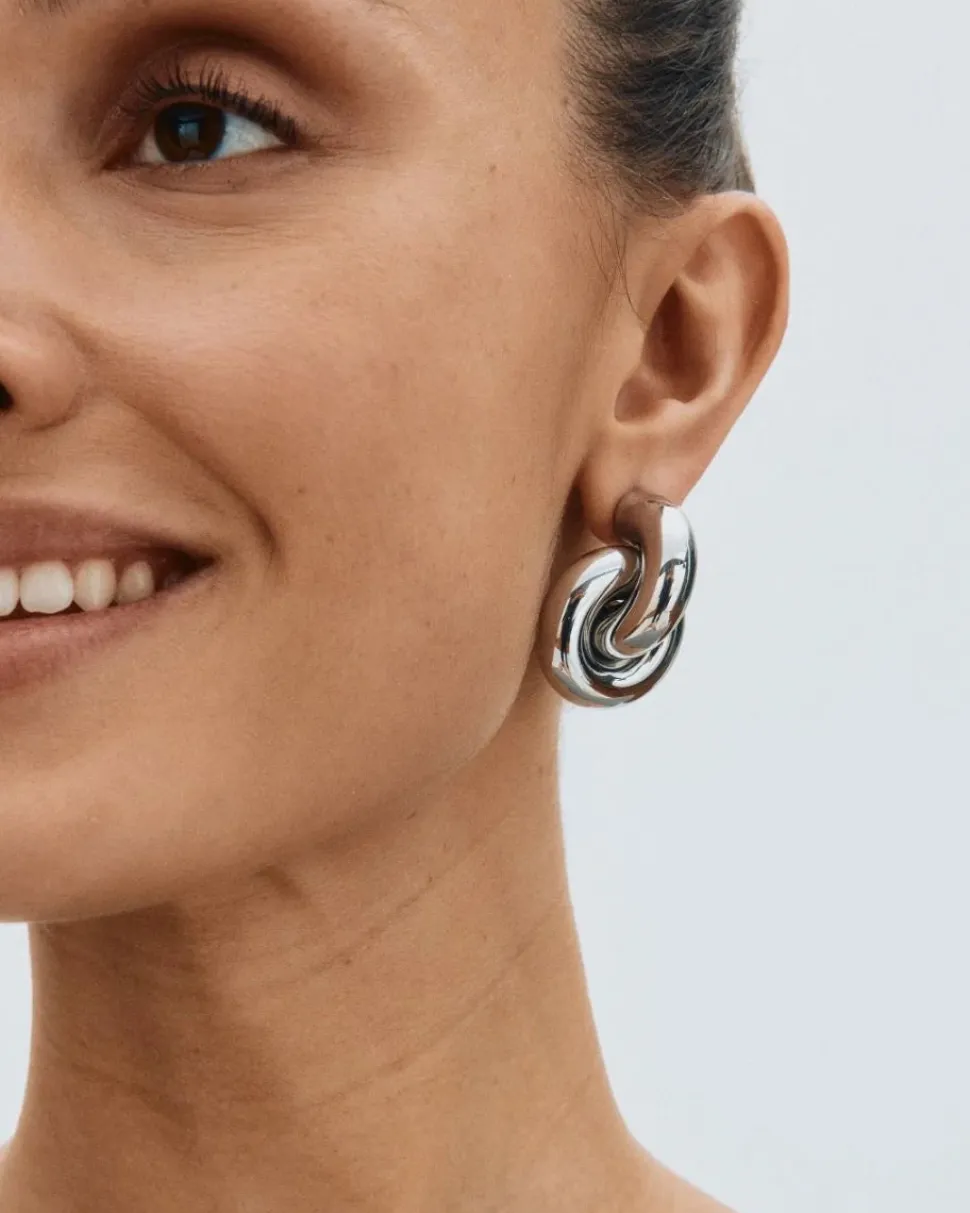 Edblad korvakorut Redondo Studs L Steel, Stainless steel