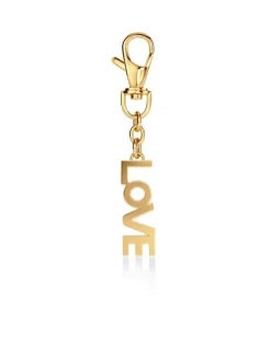 Edblad, Laukkukoriste, Avaimenperä, Love Bag Charm Gold, Kullankeltainen