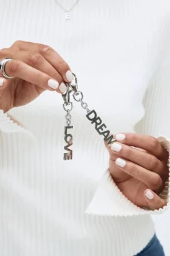 Edblad, Laukkukoriste, Avaimenperä, Love Bag Charm Gold, Kullankeltainen