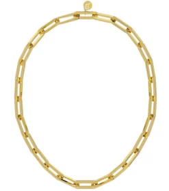 Edblad naisten kaulakoru Ivy Maxi Necklace Gold, Gold pleated