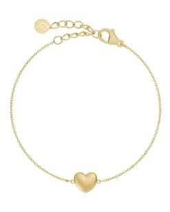 Edblad rannekoru Barley Bracelet Gold, Gold pleated