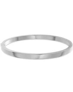 Edblad rannekoru, FAVE BANGLE STEEL Hopeanharmaa