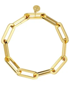 Edblad rannekoru Ivy Maxi Bracelet Gold, Gold pleated