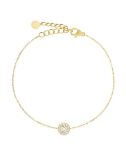 Edblad rannekoru Thassos Bracelet Gold, Gold pleated