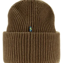 Fjällräven unisex pipo HEAVY BEANIE, tummanruskea