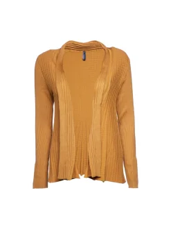 Freequent Lyhyt Neuletakki, Claudisse S Sinapinkeltainen