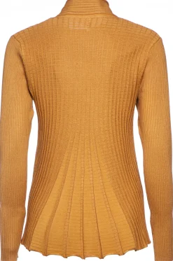 Freequent Lyhyt Neuletakki, Claudisse S Sinapinkeltainen