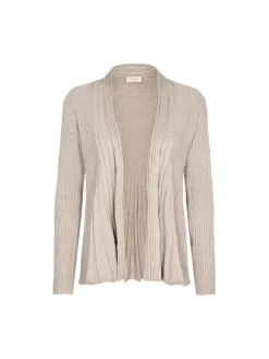 Freequent Lyhyt Neuletakki, Claudisse S Ruskeanharmaa