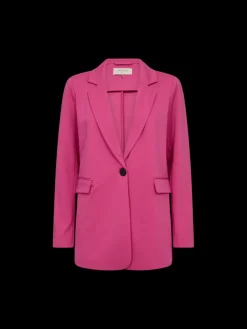 Freequent Naisten Bleiseri Nanni ja Fashion Strukture Pinkki