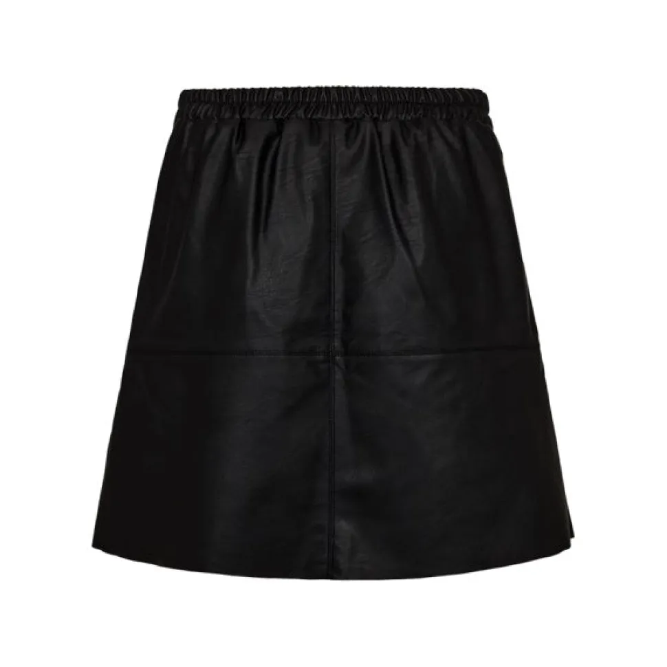 Freequent naisten hame, HARLEY SKIRT Musta