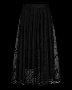 Freequent naisten hame LALLY SKIRT, musta