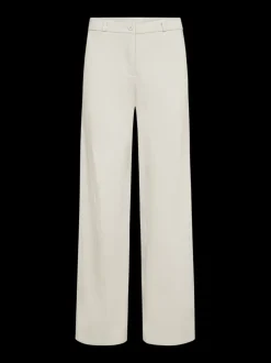 Freequent naisten housut Solvej Pants, luonnonvalkoinen