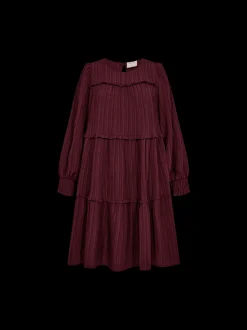 Freequent naisten mekko, GRSVALSE DRESS Viininpunainen