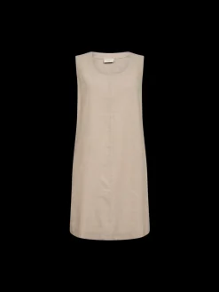 Freequent Naisten Mekko LAVARA U DRESS Vaalea Beige