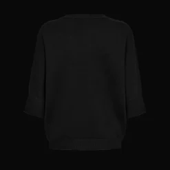 Freequent Naisten Neule, ANI PULLOVER Musta