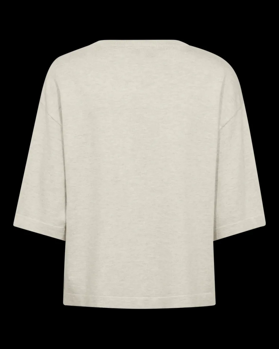 Freequent naisten neule, CONNY PULLOVER Beige