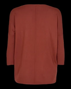 Freequent Naisten Neule, Jone Plain Viininpunainen