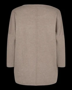 Freequent Naisten Neule, Jone Plain Beige