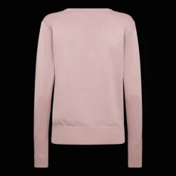 Freequent naisten neule, KATIE PULLOVER V-NECK Vaaleanpunainen