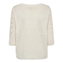 Freequent naisten neule, MUST PU Luonnonvalkoinen