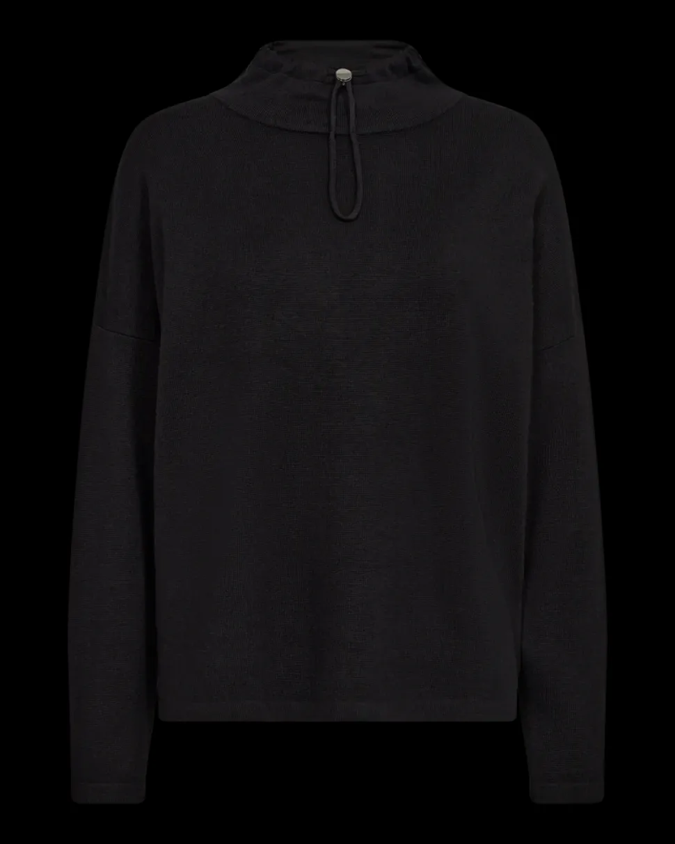 Freequent naisten neulepusero ANI PULLOVER, musta