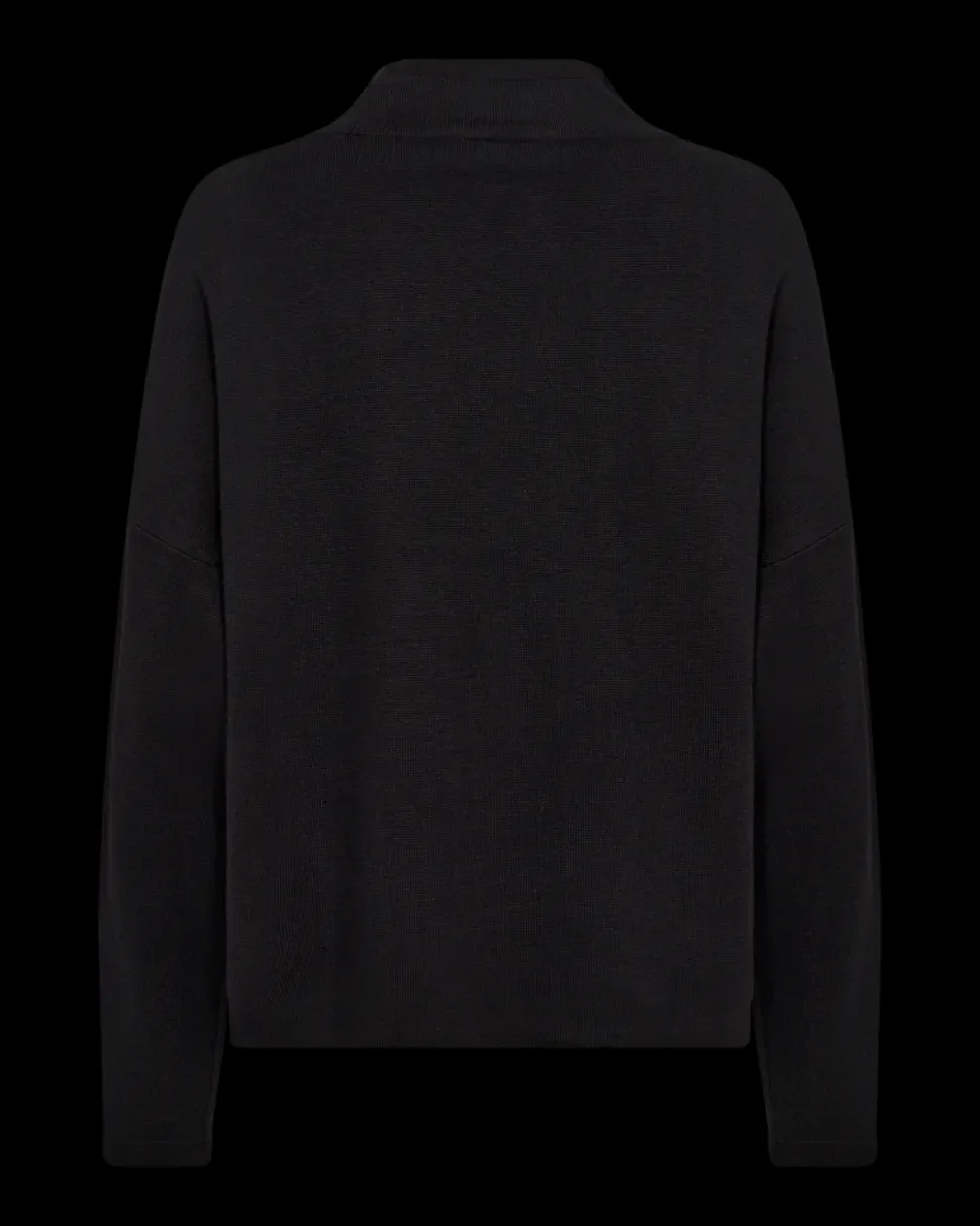 Freequent naisten neulepusero ANI PULLOVER, musta