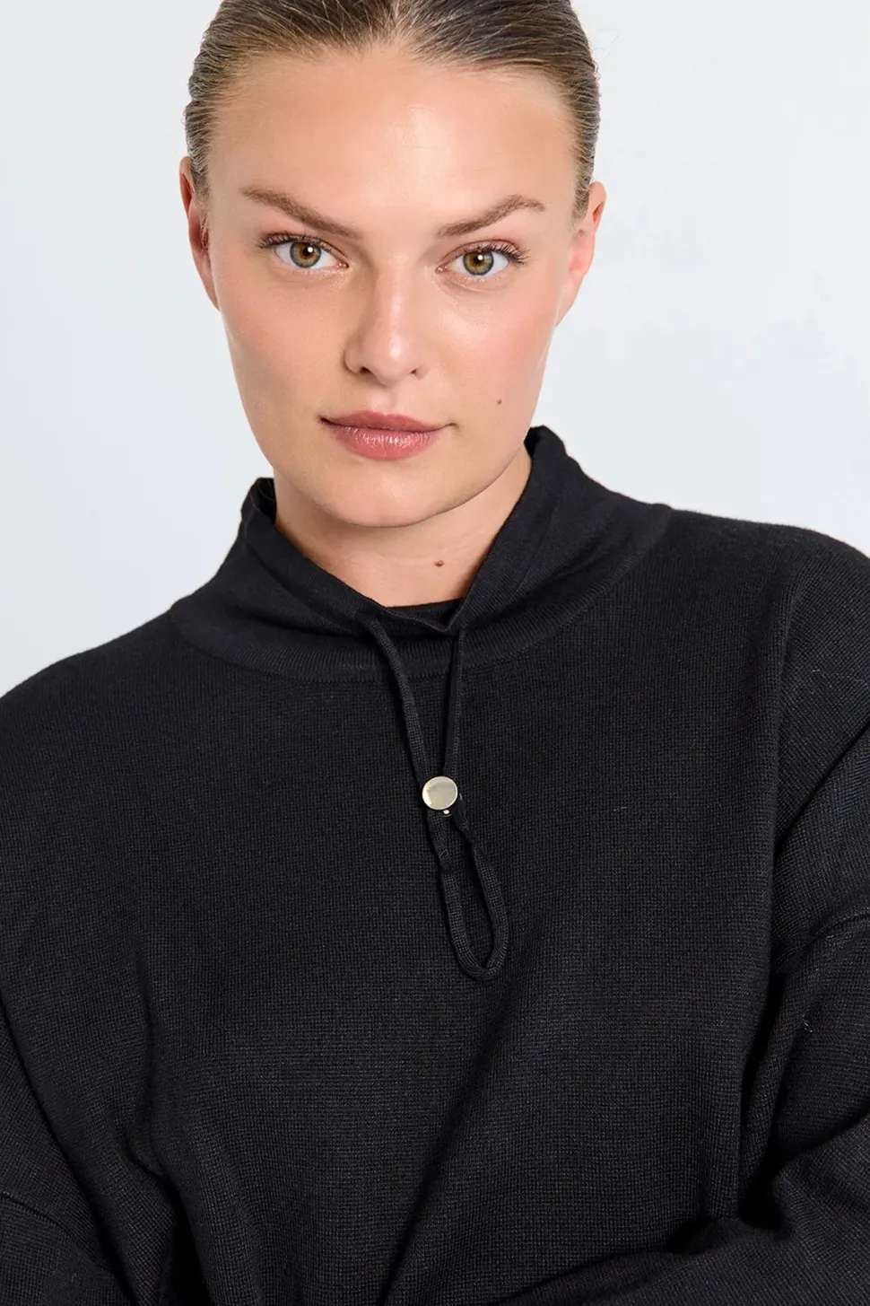 Freequent naisten neulepusero ANI PULLOVER, musta