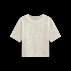 Freequent naisten neulepusero Arwen Pullover, hiekka