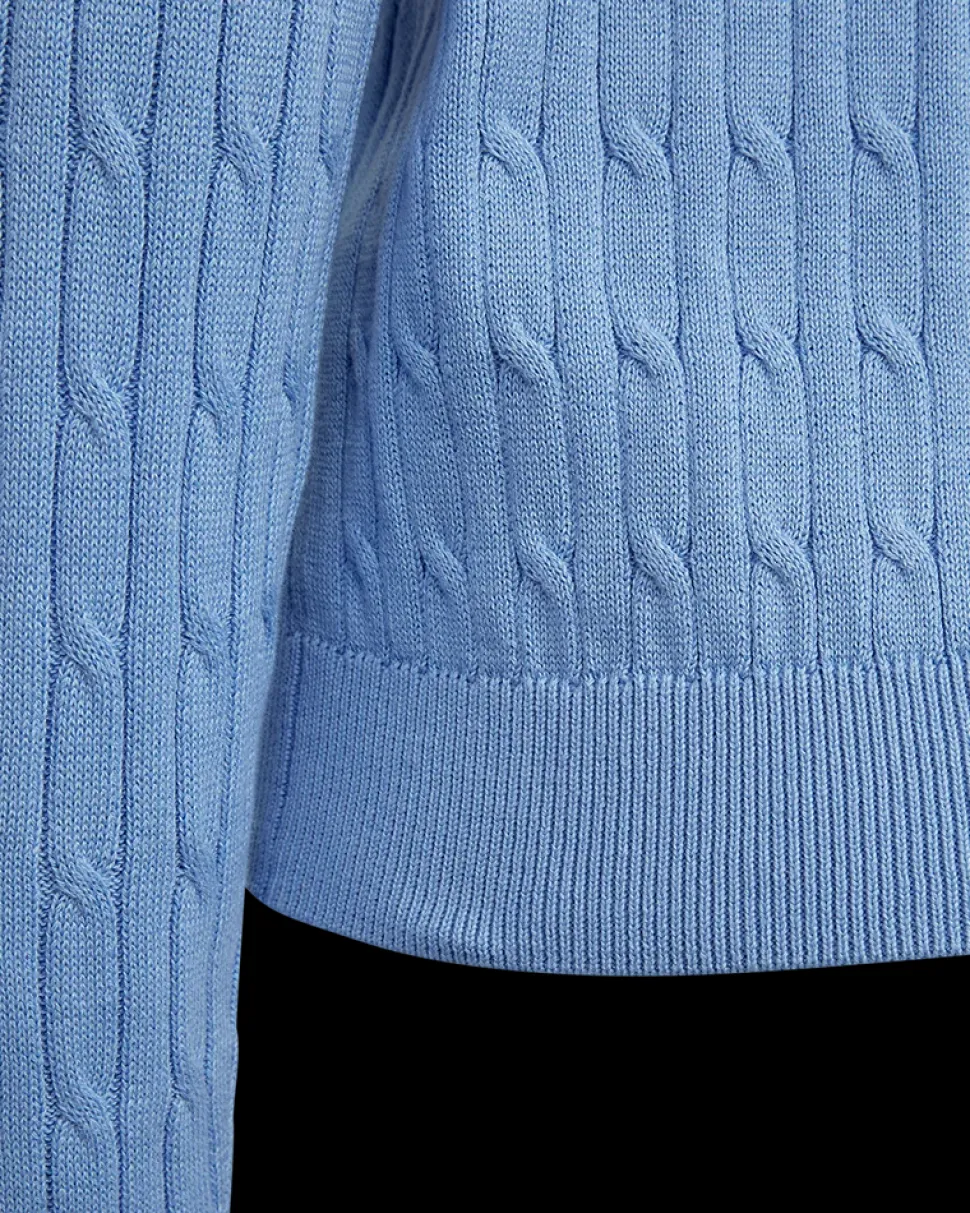 Freequent naisten neulepusero Dodo Pullover, vaaleansininen