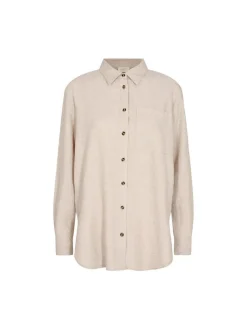 Freequent Naisten Paitapusero LAVA-SH-SIMPLE Vaalea Beige